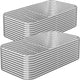 2 Pack Tall 8x3FT Raised Beds for Gardening, Corrugated Galvanized Steel Raised Garden Bed, Outdoor Metal Above Ground Garden Bed for Vegetables and Flowers
