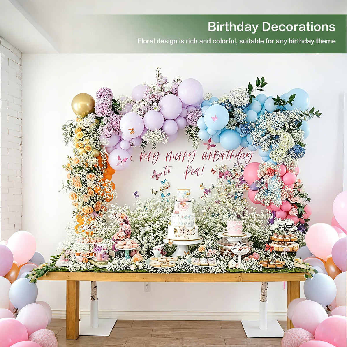 400PCS Babys Breath Fake Flowers,Faux Baby Breaths Artificial Flowers Bulk