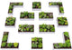 A ANLEOLIFE 12-Piece 18 Inch Tall Raised Garden Beds Kit, L-Shaped, Square & Rectangular Metal Planters for Flexible Backyard Layouts, Antique White