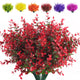 RECUTMS Ferns Artificial Plants Artificial Plants & Greenery Red Eucalyptus