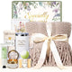 Valentines Day Gifts for Her Mom Wife, Birthday Gifts for Women Spa Care Package, Get Well Soon Gift Baskets Thinking of You Sympathy Gift Box for Friend, Sister, Wife (Khaki)