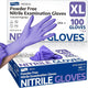 Medical Soft Max™ Nitrile Disposable Gloves, 100 Ct Latex-Free Powder-Free Food Safe Cooking Cleaning Lab Exam Glove
