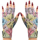 ManiGlovz - The ORIGINAL UPF 50+ UV Light Protective Nail Gloves | Gel Manicure and Anti UV Fingerless Gloves for Women | Can be Used as Sun Protection Gloves for Driving | Upscale