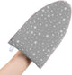 CINPIUK Garment Steamer Ironing Gloves Anti Steam Glove Heat Resistant Garment Steamer Mitt, Garment Steam Accessories for Clothes，White Star
