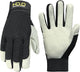 HANDLANDY Work Gloves for Men & Women, Utility Mechanic Working Gloves Touch Screen, Flexible Yard Work Gloves