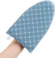 CINPIUK Garment Steamer Ironing Gloves Anti Steam Glove Heat Resistant Garment Steamer Mitt, Garment Steam Accessories for Clothes，Blue, 2PCS