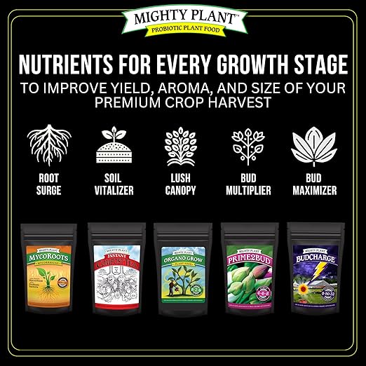 Bloom Booster Flowering Enhancer & Heavy Harvests – High-Density PK Formula – BudCharge 0-50-32 | Ideal for Fruit & Flower Production (5, Ounces)