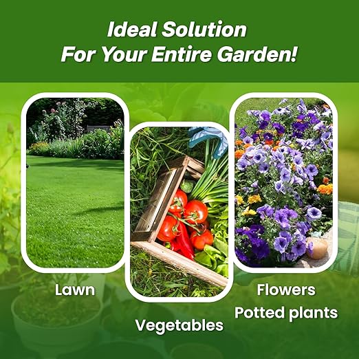 Soil Activator - Viresta Soil Revitalizer, Plant Food Enhancer, Concentrated Humic Acid Formula - Promotes Root Growth & Nutrient Uptake for Lawns, Garden, Indoor & Outdoor Plants (1Pcs)