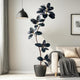 6ft Artificial Rubber Tree Faux Plants Indoor Faux Floor Artificial Trees Indoor,Fake Plant Fake Tropical Plants,Large Floor,Real Touch Rubber Tree for Home Decor