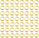 Hortsun 100 Packs Fairy Lights Battery Operated 3 Speed Modes, 7 Ft/ 2 M 20 LED Battery String Mini Waterproof Wire Twinkle Lights Bulk for Wedding Party Birthday Vases Decor (Warm White)