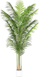 ProDeco Faux Palm Tree 6.6Ft Tall Artificial Plants Indoor Silk Green Floor Big Large Fake Potted Plant Artificial Decor for Home Office Living Room Outdoor