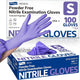 Medical Soft Max™ Nitrile Disposable Gloves, 100 Ct Latex-Free Powder-Free Food Safe Cooking Cleaning Lab Exam Glove
