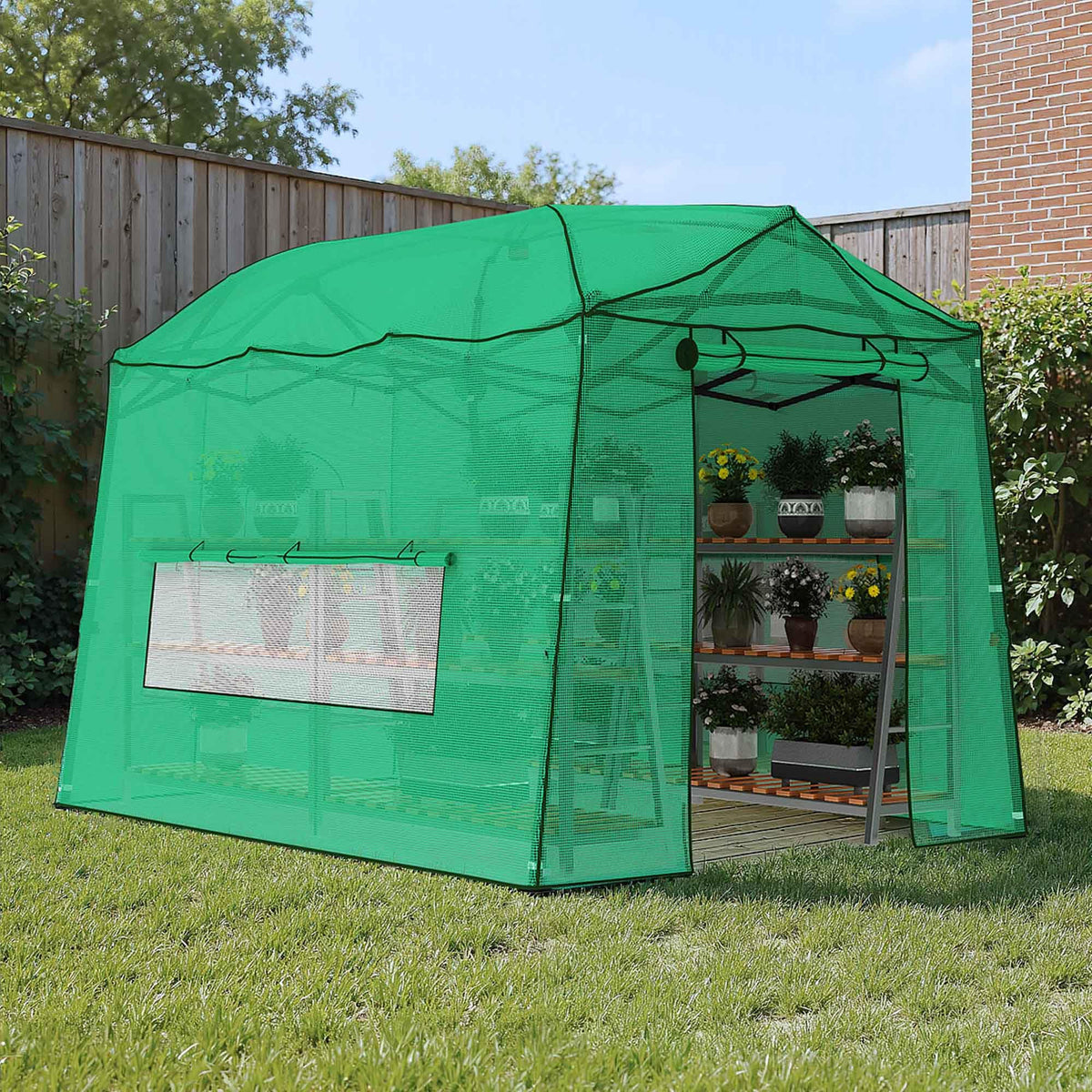 Yardsight 11 x 8.5 ft Portable Pop-up Walk-in Greenhouse