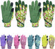 Thorn Proof&Puncture Resistant Gardening Gloves with Grip,Garden Glove for Women, Leather Yard Work Gifts