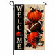 Fall Decor - Double Sided Fall Football Welcome Garden Flag