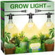 Briignite Hanging Grow Light, 3 Grow Light Bulbs with 8.86ft Power Cord