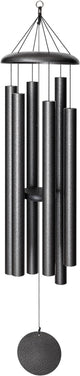 Corinthian Bells by Wind River - 60 inch Silver Vein Wind Chime for Patio, Backyard, Garden, and Outdoor Decor (Aluminum Chime) Made in The USA