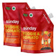 Sunday Garden Naturals Veggie + Tomato Plant Food Mix - Boost Growth in Vegetables, Tomatoes & Herbs - 5-4-4 NPK Mix - for Indoor & Outdoor Use - Feeds for 4-6 Weeks - 2 Pack, 2lb Mix