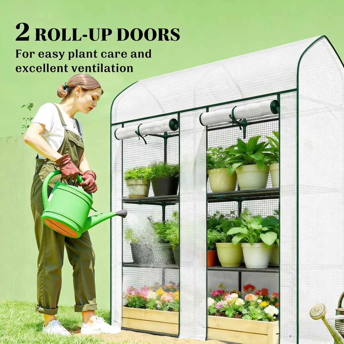 Portable Greenhouses for Outdoors Mini Greenhouse Pop Up Grow Tent