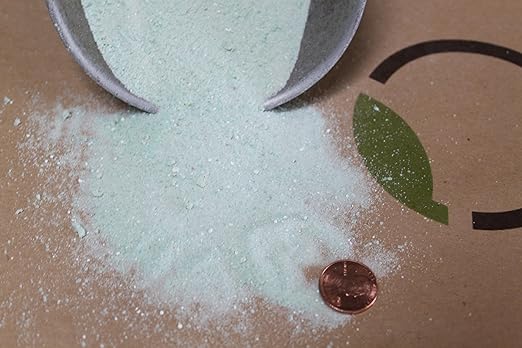 Greenway Biotech, Inc. Ferrous Sulfate Heptahydrate Fertilizer Includes 20% Iron (Fe) 12% Sulfur & 100% Water Soluble Powder- Organic Lawn Fertilizer for Vegetables and Plant Growth - 1 Pound