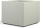 PolyStone Monterray Modern Outdoor/Indoor Square Planter, Lightweight, Heavy Duty, Weather Resistant, Polymer Finish, Commercial Grade and Residential, 23" L x 23" W x 19" H (Greige)