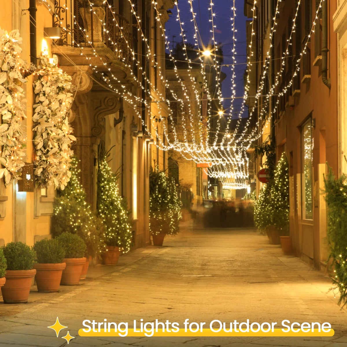 33FT 100 LED Battery Operated Christmas String Lights 8 Modes Twinkle Light