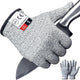 2PCS Cut Resistant Gloves, Cutting Gloves Level 5 Protection for Kitchen