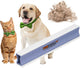 FurDozer Pet Hair Remover & Auto Detailing Tools - Cat & Dog Hair Remover for Carpets, Car Interiors, Couches, Bedding, & Pet Furniture (Purple, X3 MEGA - 10" Long)