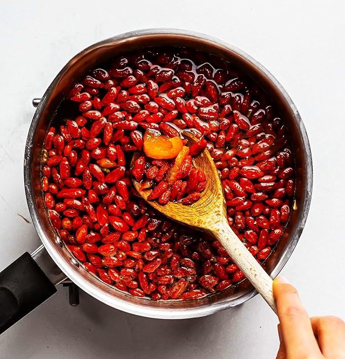 TomorrowSeeds - Goji Berry Tree Seeds - 1200+ Count - for 2026 Planting Lycium Chinense Superfood Wolfberry Asian Wellness Red Flowering Edible Perennial Fruit Trees Perennial Grow Your Own Home Farm