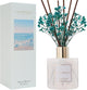 COCORRÍNA Reed Diffuser - Ocean Breeze Scented Diffuser with 8 Sticks Home Fragrance Reed Diffuser for Bathroom Shelf Decor