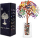 Magic and Miracles 7 Chakra Tree of Life Healing Crystal Bonsai Fengshui Tree, Office Desk Decor Home Living Room Decorations, Christmas Birthday Housewarming Meditation Yoga Gifts for Women Mom