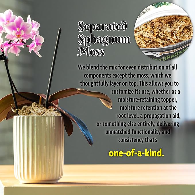 Forbidden Cereal Soilless Houseplant Potting Mix - Chunky Soil for Aroid Tropical Plants & Flowers - 8 Ingredients, No More Overwatering, Versatile Moisture Retention, Peat Free & Organic - 6.5QT Bag