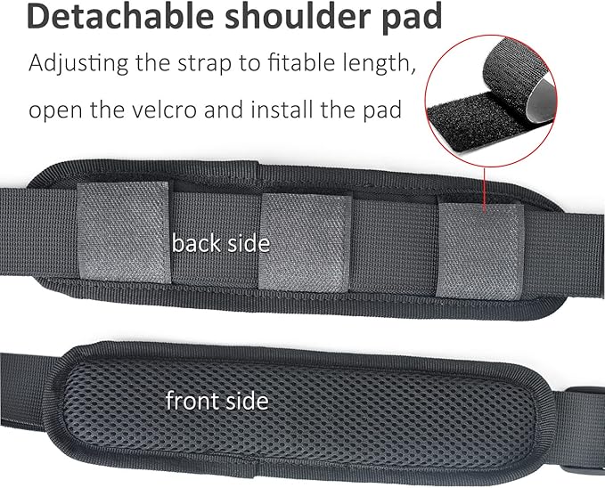 Trimmer Shoulder Strap Universal for Weed Eater Brush Cutter Harness Compatible with EGO String Trimmer, Leaf Blower