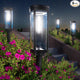 BITPOTT Bright Solar Lights Outdoor 6 Pack, Solar Pathway Lights Waterproof IP65, Auto On/Off Pathway Landscape Lighting, Long Lasting Outdoor Light for Walkway Path Garden Lawn Patio Decor Lighting