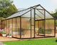 8X12 FT Outdoor Polycarbonate Greenhouse, Sturdy Aluminum Frame, Adjustable Roof Vent, Ideal for Backyard, Patio, or Garden, All-Weather Green House for Growing Plants and Vegetables
