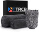 TTRCB 2 Pack 1300 GSM Car Drying Towel, Microfiber Towels for Cars - 36" x 24" & 16" x 16", Ultra-Absorbent, Streak Free, Car Wash Mitt, Car Detailing Cleaning Accessories Supplies Essentials