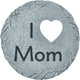Let's Make Memories Personalized Garden Stone - Resin - Custom Garden Décor - Round Stone with Heart Cutout - for Dad - for Father's Day