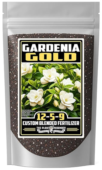 Fertilizer Commercial Grade | Gardenia Gold 12-5-9 | 3 Pounds | Custom Professional Mix | Acid-Loving Plants | Controlled-Release Formula | Enhances Blooms & Foliage | Gardenias, Azaleas & Camellias