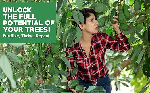 6-4-6 Avocado and Citrus Tree Professional Fertilizer Plant Food for Outdoor/Indoor Gardening; Quick-Release Nitrogen Fertilizer; Orange, Lime, Avocado and Lemon Tree Fertilizer (1 Quart)