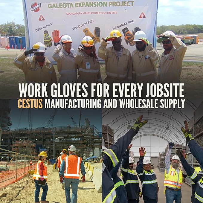 Cestus 5 Mil Nitrile Gloves Disposable Latex Free, Chemical Resistant, Mechanic, Food Prep, Tattoo, Cleaning, Bulk