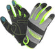HANDLANDY Work Gloves for Men & Women, Utility Mechanic Working Gloves Touch Screen, Flexible Yard Work Gloves