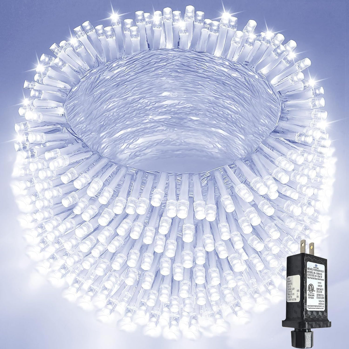 300 LED String Lights, 99FT Extra-Long Christmas Lights Outdoor Indoor