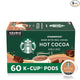 Starbucks K-Cup Coffee Pods, Flavored Hot Cocoa, Classic Hot Cocoa, 60 Keurig Pods