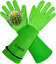 SLARMOR Long Gardening-Gloves Women/Men-Thorn proof Rose Pruning Heavy Duty Gauntlet, Best Garden Gifts for Gardener-XS