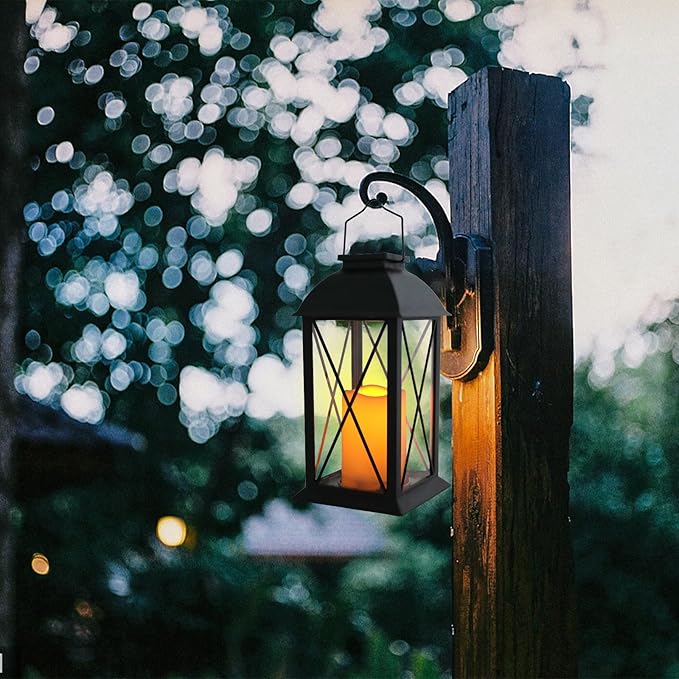 Afirst Solar Lantern Outdoor, 2 Pack Hanging Decorative Outdoor Lights Waterproof Umbrella Lights for Patio Garden, Table,Party Decor