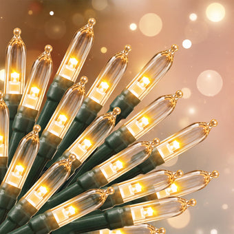 Brightown 8ft 20LED Battery Operated Christmas String Lights with Timer
