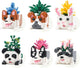 Succulent Flowers Micro Building Blocks Set for Adults Bouquet Botanical Collection of Animal Bonsai Kits, DIY Home Office Ornament Decorations Artificial Succulent Plants, (2765PCS)