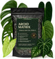 AROID Potting Mix/Premium Soil for Monstera, Philodendron, Alocasia, Anthurium – Chunky, Optimally Aerated Soil – Organic & Ready to Use – Supercharges Root and Foliage Growth (8 QTS)