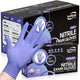 Disposable Nitrile Exam Gloves, 3-mil, XL, Case of 1000, Violet Nitrile Gloves Disposable Latex Free for Medical, Cleaning, Cooking & Esthetician, Food-Safe, Powder-Free, Purple, Non-Sterile