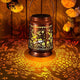 Solar Lanterns Outdoor Waterproof Gifts for Women Grandma Gifts for Mom Hummingbird Garden Decor Solar Hanging Lantern Metal for Patio Yard Festival Pathway Landscape